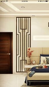 Cloison murale en métal de qualité supérieure, fabriquée à la main, idéale pour séparer la chambre et le dressing de manière élégante et élégante - Product Image 6