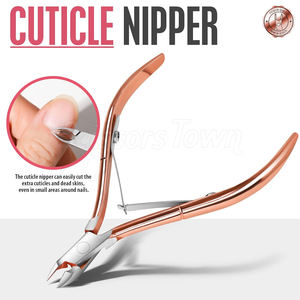 Cortaúñas de alta resistencia con juego de empujador Cortaúñas profesional de acero inoxidable para un corte suave y limpio - Product Image 3