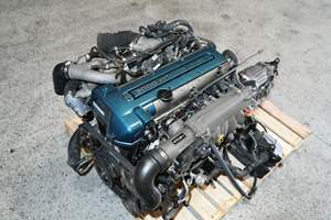 Moteur diesel 2JZ d'occasion de haute qualité pour les années 1997-2002, bi-turbo avec transmission manuelle/automatique, garantie incluse - Product Image 3