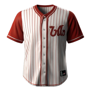 Maillots de baseball personnalisé de sublimation de meilleure qualité uniforme de baseball disponible en gros OEM - Product Image 5
