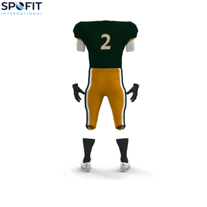 Nouvel uniforme de football américain avec tissu respirant et coutures durables, ensembles grande taille, respirant et confortable - Product Image 2