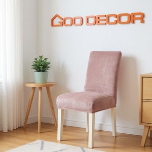 Housses de chaise solides en spandex bon marché en gros protège contre la saleté Housse de mariage extensible pour hôtels - Product Image 6