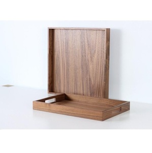 Plateau de service en bois Design rustique pour cuisine ou restaurant - Product Image 5