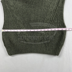 Chaleco de punto recortado para mujer, producto superior de alta resistencia, en stock, gran oferta, Chaleco de punto recortado para mujer - Product Image 3