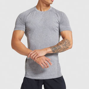 Camiseta de Hombre de Manga Corta y Larga Personalizada de Alta Calidad 100% Algodón, Impresión de Logotipo OEM, Secado Rápido y Transpirable, Superventas - Product Image 3