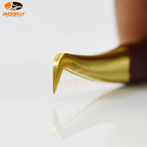 Pinzas de extensión de pestañas de acero inoxidable semicurvadas con etiqueta privada personalizada de envío rápido OEM al por mayor aplicación de volumen - Product Image 6