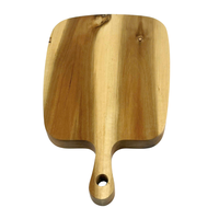 Ensemble de planches à découper en bois d'acacia rectangulaires, gadgets de cuisine avec poignée pour la viande, le pain, la charcuterie, rangement en bambou, matériau alimentaire