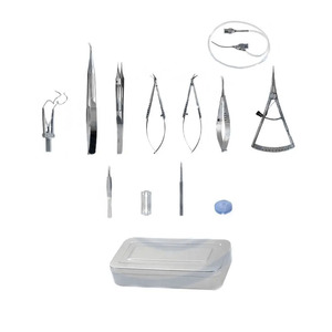 Juego de instrumentos de queratoplastia de acero inoxidable, los mejores instrumentos quirúrgicos BOITE POUR KERATOPLASTIE, certificado CE ISO - Product Image 1