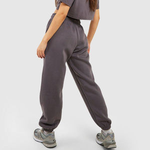 Pantalones de Jogger personalizados de alta calidad para mujer, pantalones de invierno con cordón en la cintura para mujer, Jogger de algodón Spandex con logotipo personalizado para mujer - Product Image 2