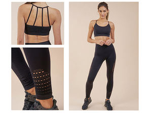 เลกกิ้งเอวเรียวไร้รอยต่อแบบยั่งยืนของผู้หญิงอุปกรณ์ออกกำลังกายรีไซเคิลพร้อมประสบการณ์ออกกำลังกายที่สะดวกสบาย - Product Image 3