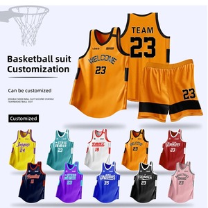 Customizable Kid/Adult Quick-Drying Basketball Jersey Breathable Sleeveless Sportswear Training Uniform Shirts Sport Suit - Product Image 1