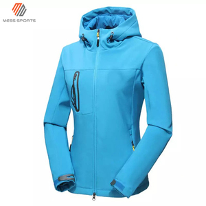 Hecho a medida su propio diseño Spandex poliéster Material 2025 Stand Collar hombres mangas completas chaquetas Softshell - Product Image 5