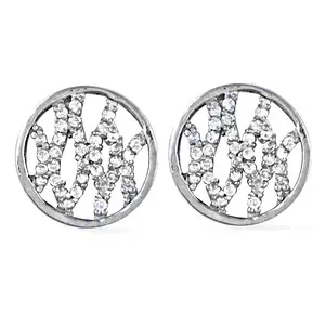 Boucles d'oreilles pendantes tendance pour femmes plaquées or 14 carats avec zircone cubique pour idée de cadeau de fiançailles - Product Image 1