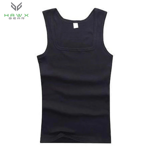 Custom Men's Summer Ribbed Tank Top Multi-Color Cotton Plain Blank Ribbed Top in Plus Size Options - Product Image 6