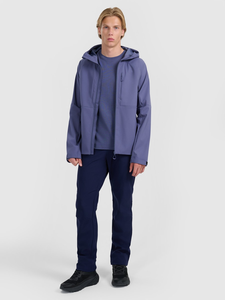 Veste décontractée pour homme en coton lavé uni à la mode Vente en gros à prix réduit Marfa International - Product Image 4