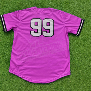 Camisetas de béisbol y sóftbol de tamaño y color personalizado de media manga al por mayor de fábrica camisas con patrón en blanco para adultos - Product Image 3