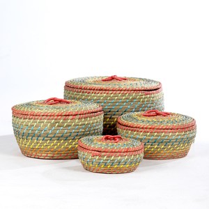 Wholesale seagrass box containers with different color & size lowest price sea grass boxes - Product Image 4