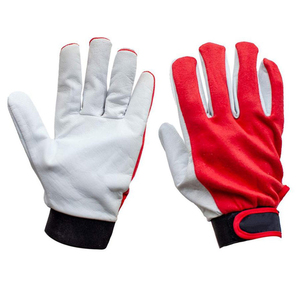 Gants de protection à bas prix Gants de sécurité industrielle Gants de travail en cuir robuste fabriqués au Pakistan - Product Image 4