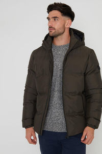 Chaqueta Acolchada Unisex de Primera Calidad, con Cierre, Estilo Holgado, para Invierno, Personalizable, Impermeable, Transpirable, con Capucha, para Exteriores - Product Image 5