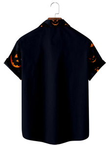 Camisetas gráficas personalizadas de Halloween para <span class=keywords><strong>hombre</strong></span>, divertidas y aterradoras con estampado de calavera y zombi, camisetas de verano. - Product Image 3