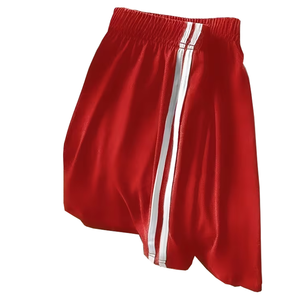 กางเกงขาสั้นลำลองผู้ชายเอวกลาง ผ้าโพลีเอสเตอร์อ็อกซ์ฟอร์ด แห้งเร็ว ระบายอากาศดี มีเชือกผูก ดีไซน์ลายพิมพ์ดิจิทัลสั่งทำพิเศษ - Product Image 5