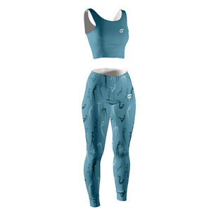 <b>Womens</b> Sports Yoga Set high Waist <b>Leggings</b> & Sports Bra Activewear Manufacturer - Product Image 3