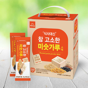 Plant Based Multigrain Powder Roasted Whole Grain Vegan Instant Beverage Stick High Fiber Breakfast Cereal Drink Bag Adult - Product Image 2