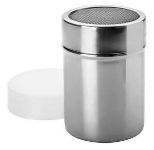 Spolverino in rete di acciaio inossidabile con coperchio (Ibili 742200) - Product Image 1