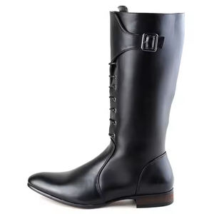 Bottes d'équitation Hoprse en cuir imperméable et respirant, bottes d'équitation en cuir fabriquées par un fabricant. - Product Image 3