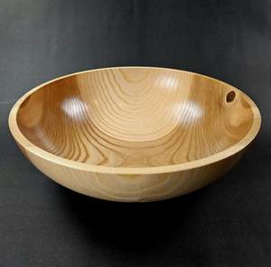GARDEN NATURAL BEST WOODEN BOWL SALAD BOWL <b>Set</b> Different Sizes of Wood Bowl <b>Set</b> for Restaurant Kitchen handmade - Product Image 2