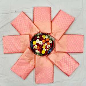 Luxurious Heavy Jacquard Silk <b>Sarees</b> <b>Golden</b> Big Jacquard Weaving Border Indian Traditional Attire for Parties Fashionharbour - Product Image 6