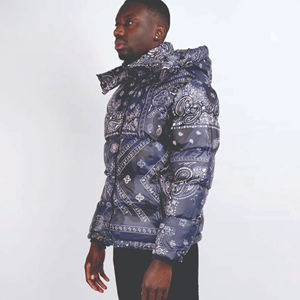 Chaqueta de Plumón Brillante Personalizada para Hombre, Chaqueta de Plumón Informal para Invierno, Chaqueta de Plumón con Capucha para Hombre, Talla Grande - Product Image 5