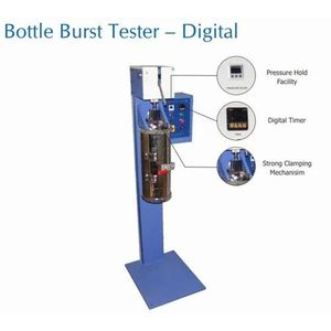 Testeur de compression numérique pour bouteilles, machine d'essai de résistance à l'éclatement pour l'emballage - Product Image 1
