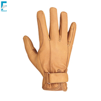 Guantes de equitación de cuero de invierno de diseño personalizado, unisex, de alta calidad, antideslizantes, de secado rápido, transpirables, con agarre completo para las manos.
