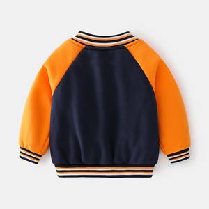 Chaqueta Varsity para Niños al por Mayor, Personalizada OEM ODM, Estilo Universitario con Botones, Abrigo de Invierno Cálido para Niños, Ropa de Moda Infantil - Product Image 4