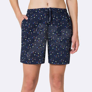 Shorts pour femmes 2025 Shorts pour femmes avec logo personnalisé en gros Shorts en coton d'été pour femmes - Product Image 1