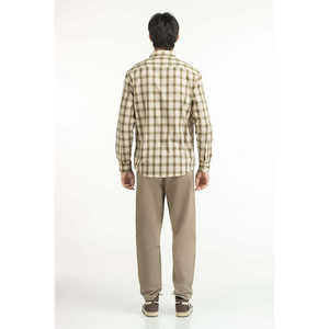 Camisas Casuales para Hombre, 100% Algodón, Cierre Cruzado, Tela Popelina Satinada, Corte Regular, Antiarrugas, Modelo ODM MN-CS-SS25-197 - Product Image 6