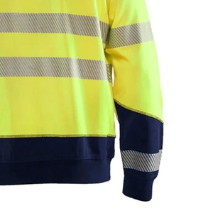 Transpirable Hombres Hi Vis Sudaderas con capucha totalmente personalizado Nueva moda Venta caliente de calidad superior Hombres Hi Vis sudaderas con capucha con precio barato - Product Image 5