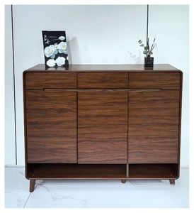 Meuble à chaussures autoportant moderne, console de rangement au design minimaliste pour salon - Product Image 1