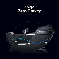 Nouveau Fauteuil de Massage Intelligent IA 8D de Luxe 2026 avec Rail SL, Gravité Zéro, Scan Corporel Complet, Chaleur, Compression d'Air et Fonction Musicale – Usage Commercial
