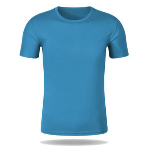 Camiseta de Trabajo de Manga Corta de Secado Rápido Personalizada OEM, Ropa de Trabajo con Logotipo Impreso Personalizado, Camiseta Publicitaria con Cuello Redondo - Product Image 4