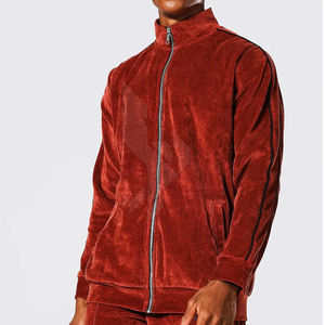 Chándales de Terciopelo Extra Grandes para Hombre de Alta Calidad, Antiarrugas, Transpirables y Cómodos, Moda de Primavera - Product Image 2