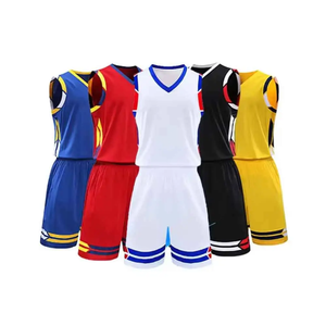 Ensemble de maillot et short de basketball, séchage rapide, respirant, polyester, uniforme d'équipe, logo personnalisé, OEM/ODM, vente en gros - Product Image 1