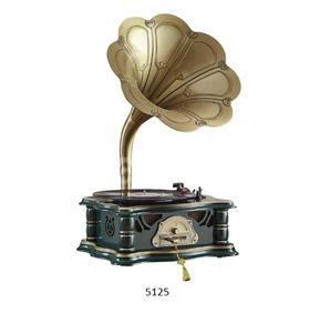 Haut-parleur Bluetooth phonographe gramophone vintage pour décoration intérieure fête bureau décoration cadeau d'anniversaire - Product Image 1