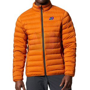 Blouson d'hiver confortable pour homme avec couture de haute qualité, respirant et coupe-vent, logo frontal en nylon/polyester - Product Image 1