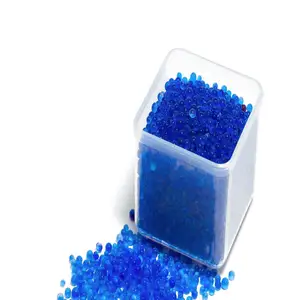 Échantillon gratuit de haute qualité de qualité alimentaire, changement de couleur bleu lorsqu'il est sec, perles de Gel de silice rose lorsqu'il est mouillé, indiquant un Agent de séchage de gel de silice