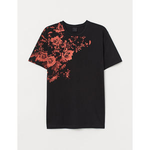 เสื้อยืดคอกลมแขนสั้นสำหรับผู้ชาย, เสื้อยืดกีฬาฤดูร้อนผ้าฝ้าย100% ทรงหลวมดีไซน์ลำลองพิมพ์ลายตัวอักษร - Product Image 6