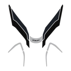 Adesivi in gel 3D per protezione anteriore scooter compatibili con Yamaha Tmax 2022: Migliora stile e sicurezza - Product Image 2