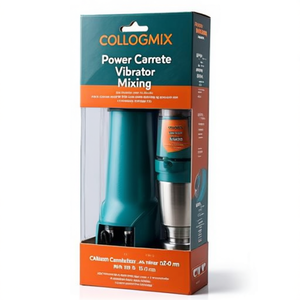 เครื่องผสมคอนกรีต COLLOMIX MK 120 มม. 590 มม. พร้อมมอเตอร์สั่นสะเทือน 15-25 กก. พร้อมหัว M14 สำหรับผสมปูน - Product Image 3