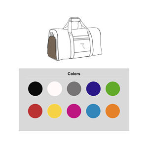 Sac de gymnastique durable de molleton de représentation de style décontracté avec le matériel de doublure de polyester - Product Image 3